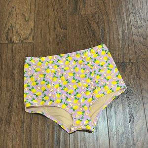 NWT J Crew high waisted bikini bottoms, size small